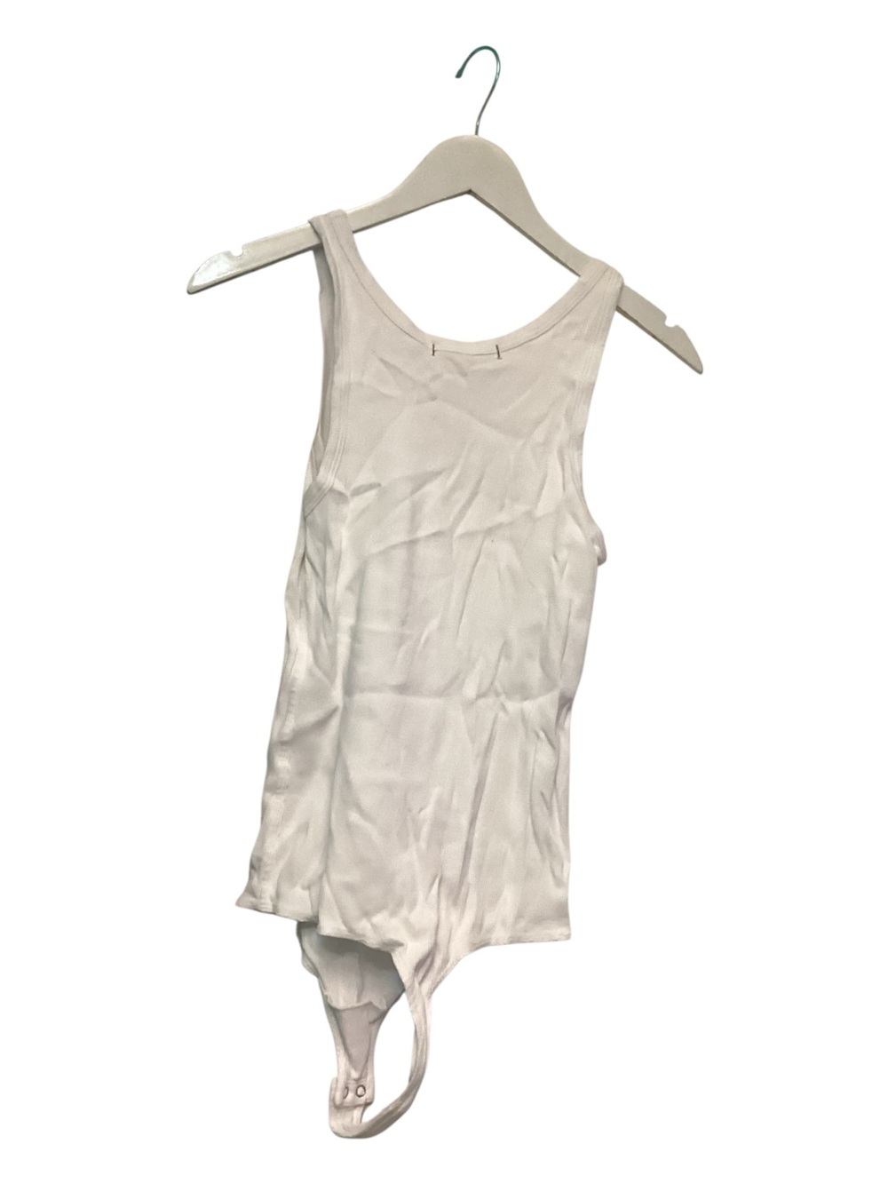 AMO White Ribbed Tank - Picture 3 of 4